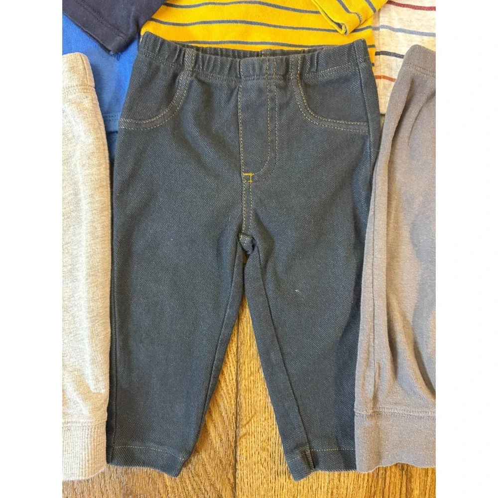 Carters Baby Clothes Boy 6 Months Pants Long Sleeved Bodysuit Shirts Outfits Lot